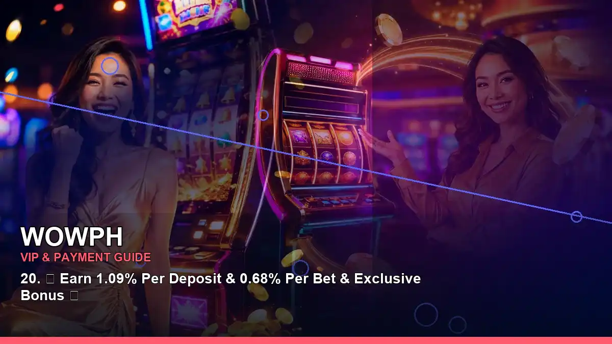 WOWPH online slot payment guidance for Philippine players, shown with a close-up layout